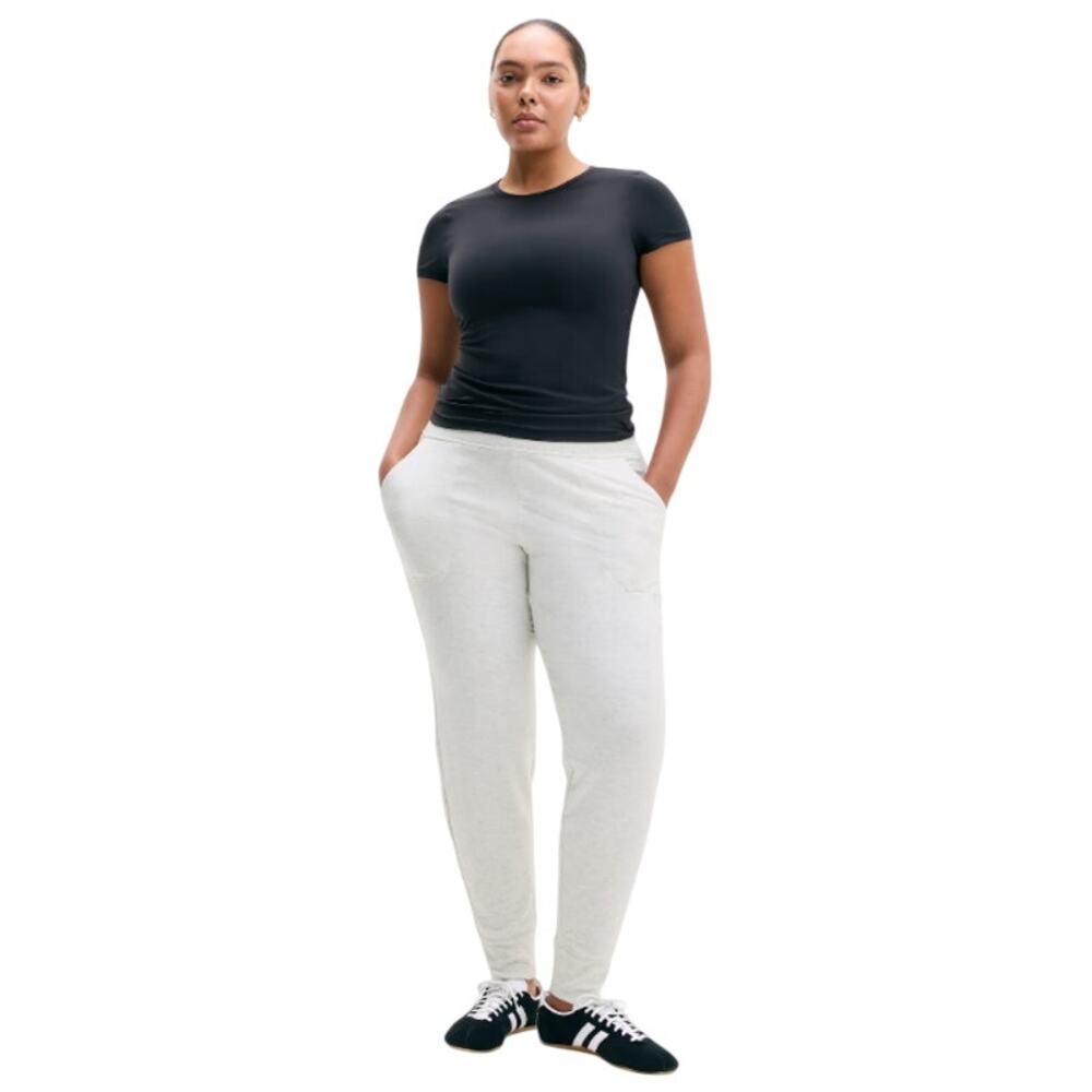 Athleta Women's Coaster Luxe High Rise Jogger Fog Grey Heather Size XL Pant